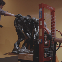 Behind-the-scenes look at Rodin reinstallation