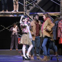 Behind the scene: Students Elizabeth Karr and Chris Sackes talk about the making of Rent