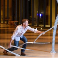 Stanford alum returns to campus as visiting artist to explore connections between his art and other disciplines