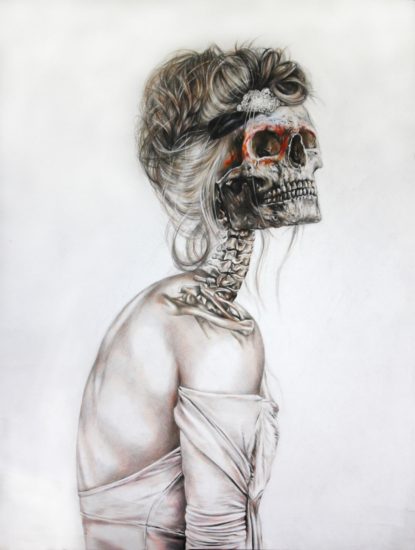 Anatomy of the Vogue; Drawing by Meagan Wu '18