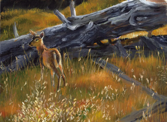 Oh, Dear; Oil painting- Shin Mei Chan '18