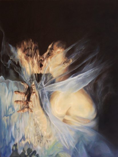 Submersion; Acrylic Paint on Canvas- Meagan Wu '18