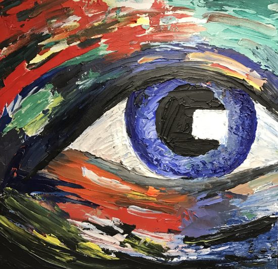 Untitled; Oil Paint on Canvas by Meg McNulty '20