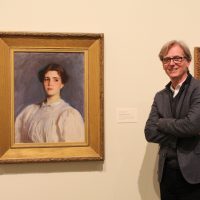 Sally Fairchild painting comes home to the Cantor