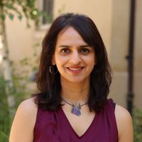 The Faculty Women’s Forum presented its Outstanding Leader Award to Jisha Menon