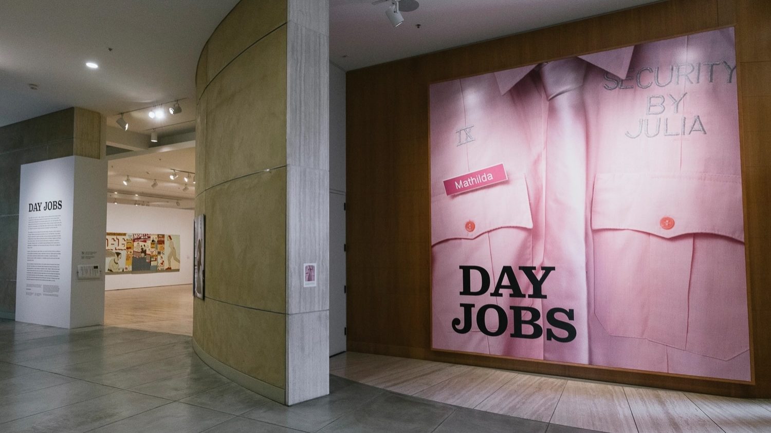 Day Jobs title wall
